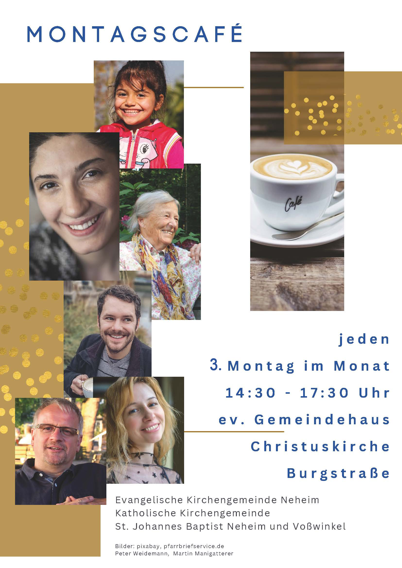 Montagscafé Plakat