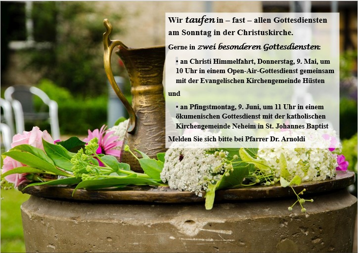 Taufgottesdienst